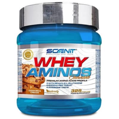 Scenit Whey Aminos Masticables 325 Tabs