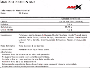 Amix Nutrition Mc-Pro Barrita proteica
