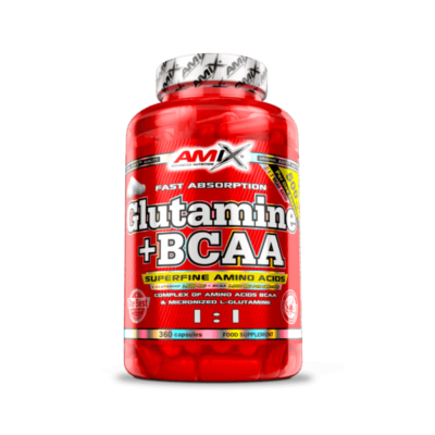Amix Nutrition Glutamina+Bcaa 360 caps